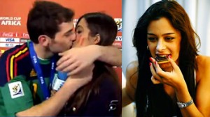 Larissa Riquelme , Iker Casillas, Sara Carbonero 