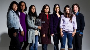  Claudia Llosa, Enrica Pérez, Joanna Lombardi, Rossana Díaz, Rocío Lladó, Ina Mayushin, Silvana Aguirre, Ana María Roca Rey