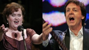 Paul McCartney, Susan Boyle