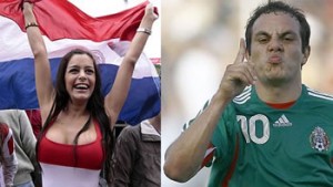 Larissa Riquelme, Salvador Mejía