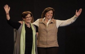 Mónica Cabrejos, Lourdes Flores Nano, Susana Villarán