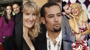 Christina Aguilera, Ben Harper, Laura Dern, Courteney Cox, David Arquette, Jordan Bratman