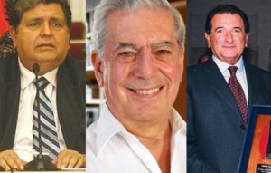 Alan García, Mario Vargas Llosa, Dionisio Romero