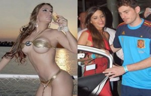 Larissa Riquelme,Iker Casillas, Sara Carbonero