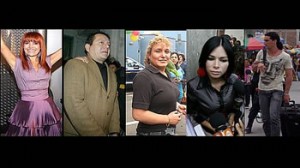 Magaly Medina, Malú Costa, Abencia Meza, Ney Guerrero, Arnie Hussid, Carlos Cacho