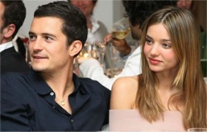 Miranda Kerr , Orlando Bloom