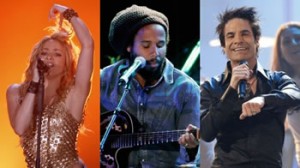 Shakira, Bob Marley, Ziggy Marley, Train