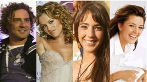 Ádammo, paulina rubio, David Bisbal, Chiara Pinasco, Alicia Machado, 50 Cent, Nicholas Cáceres, Maria Pia Barrientos