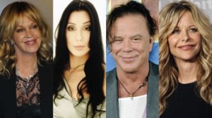 Mickey Rourke, Heidi Montag, Melanie Griffith, Meg Ryan