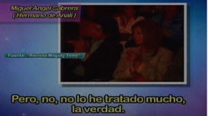 Analí Cabrera, Havier Arboleda, Miguel Angel Cabrera