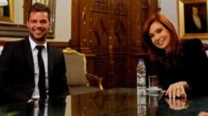 Cristina Fernández, Ricky Martin