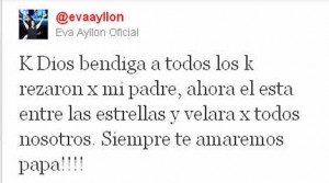 Eva Ayllón, Carlos Ayllón García,