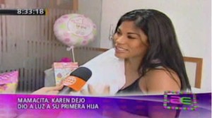 Karen Dejo, Mía Abanto Dejo