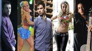 Gisela Valcárcel, Vanessa Terkes, Maricielo Effio, Leslie Shaw, Ricky Rodríguez, Raúl Zuazo