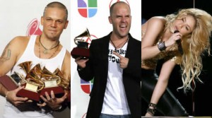 Calle 13, Grammy Latino 2011, Shakira, Eva Ayllón, Gian Marco, René Pérez