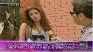 Claudia Portocarrero, Dilbert Aguilar
