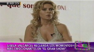 El gran show, Balances en TV, Gisela Valcárcel, Ricky Rodríguez