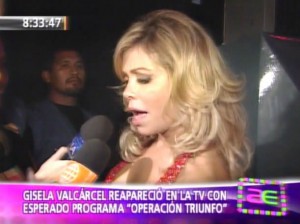 Gisela Valcárcel , Operación Triunfo