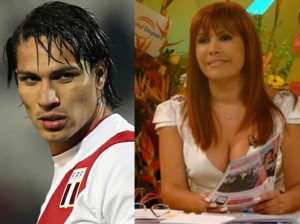 Alfredo Zambrano , Magaly Medina , Paolo Guerrero