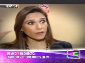 Verónica Linares , Federico Salazar , Simulacro Nacional de Sismo y Tsunami , Videos de Espectáculos , Video del Día
