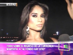 Johany Vega , Videos de Espectáculos , Al Fondo Hay Sitio, Marthita