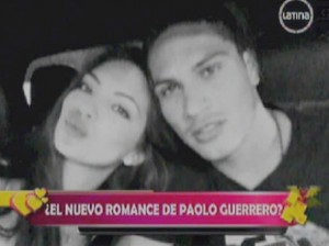 Natalie Vértiz , Paolo Guerrero , Twitter