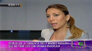 	 pelea , modelo , farándula nacional , Delly Madrid , Viviana Rivasplata