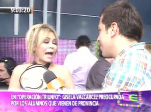  Gisela Valcárcel , Videos de Espectáculos , Operación Triunfo , Alberto Moratinos