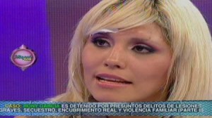 Urraca , bailarina , conductora de espectáculo , Lady Guillén , Rony Garcia, detenido, carcel, golpes