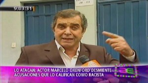 denuncia , racismo , acusación , Al fondo hay sitio , farándula nacional , Marcelo Oxenford