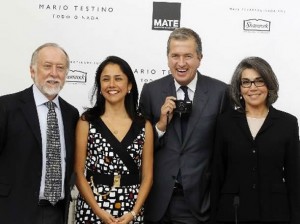 Mario Testino , Nadine Heredia , Luis Peirano , Martha Zegarra , MATE , Asociación Mario Testino