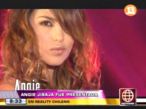 Angie Jibaja , Videos de TV , Canal 13 , Rodrigo Wainraihgt