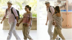 Pareja , Actores , Romance , Bali , Vacaciones , Luna de Miel , Ashton Kutcher , Mila Kunis