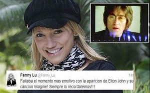 Música, Twitter, Errores en Twitter, Elton John, Fanny Lu, John Lennon