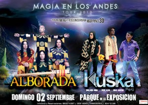 MAGIA EN LOS ANDES, KUSKA PERU, Concierto, ALBORADA