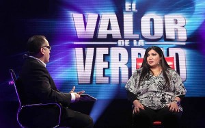  Televisión, El valor de la verdad, Lucy Cabrera, Max Álvarez., Televisión