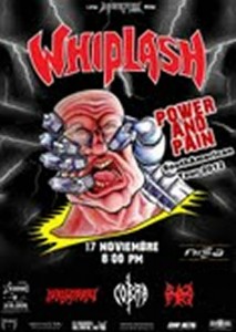 WHIPLASH, Concierto