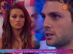 Nicola Porcella , Angie Arizaga , Videos de Espectáculos , Esto es Guerra