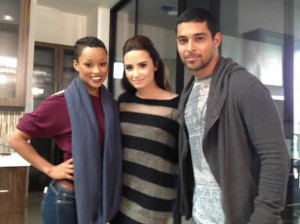 Demi Lovato , Wilmer Valderrama , The X Factor