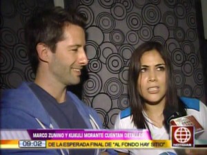 Marco Zunino , Kukuli Morante , Tatiana Astengo , Videos de Espectáculos , América TV , América Espectáculos, Al Fondo Hay Sitio