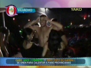 Magaly TeVe , Miguel Arce , Yaco Eskenazi , Videos de Espectáculos , Magaly Medina , Combate , Esto es Guerra , Huacho