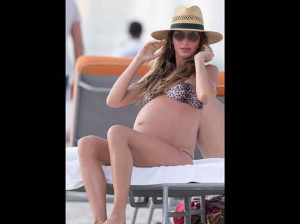 Gisele Bundchen , Embarazo , Tom Brady