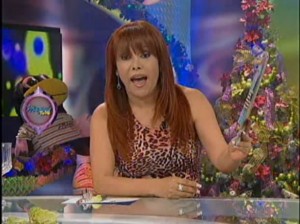 Magaly Medina , Magaly TeVe , Waldir Felipa , Diana Sánchez , Videos de Espectáculos , ATV , Belén Estévez , Combate