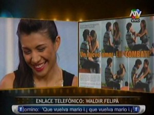 Waldir Felipa , Revista Magaly TeVe , Combate , Diana Sánchez , Belén Estévez , Videos de Espectáculos