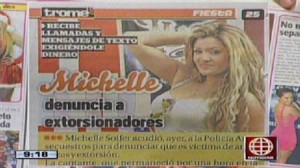 	 denuncia , farándula peruana , extorsionadores , Giuliana Rengifo , Michelle Soifer