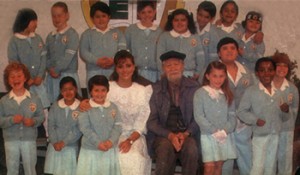  María Joaquina, Laura, Cirilo, Pablito Guerra, Jaime Palillo, maestra Ximena