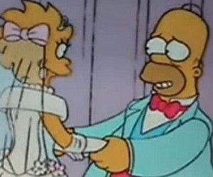 Lisa Simpson, Homero Simpson 