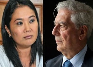 Mario Vargas Llosa, Keiko Fujimori
