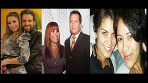 Magaly Medina, Carlos Carlín, Ney Guerrero, Sofía Franco, Peluchín, Johanna San Miguel