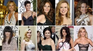 Penélope Cruz, Julia Roberts, Charlize Theron, Halle Berry, Nicole Kidman, Sandra Bullock, Kate Winslet, Catherine Zeta-Jones